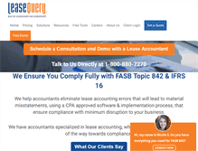 Tablet Screenshot of leasequery.com